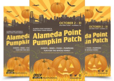 Event Marketing Cards: Pumpkin Patch Promo